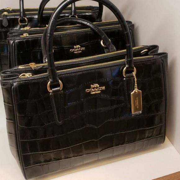 SOLD●COACH CARRYALL CROSSBODY SATCHEL - Picture 2 of 8